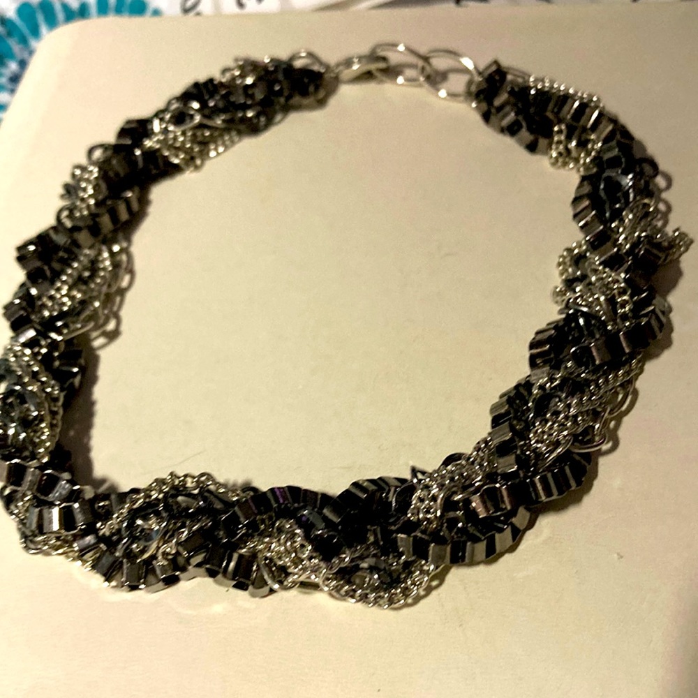 7 layers of chains necklace.  NWOT. Bme2999